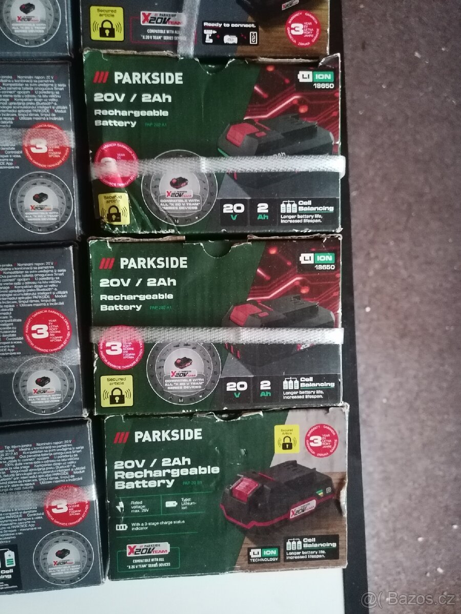 Parkside PERFORMANCE 8Ah/4Ah/2Ah - 8