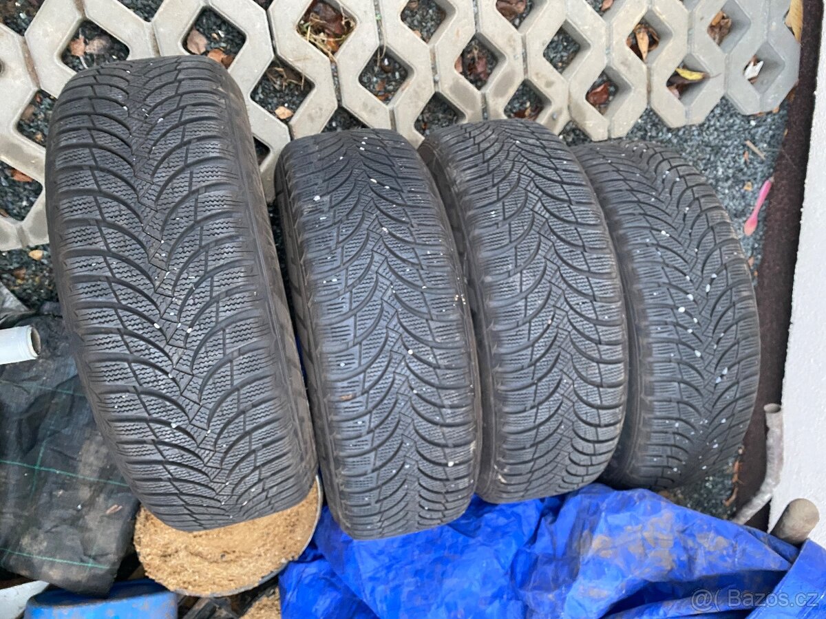 Alu kola 16” 5x112 Dezent a zimní pneu 215/60/R16 - 8