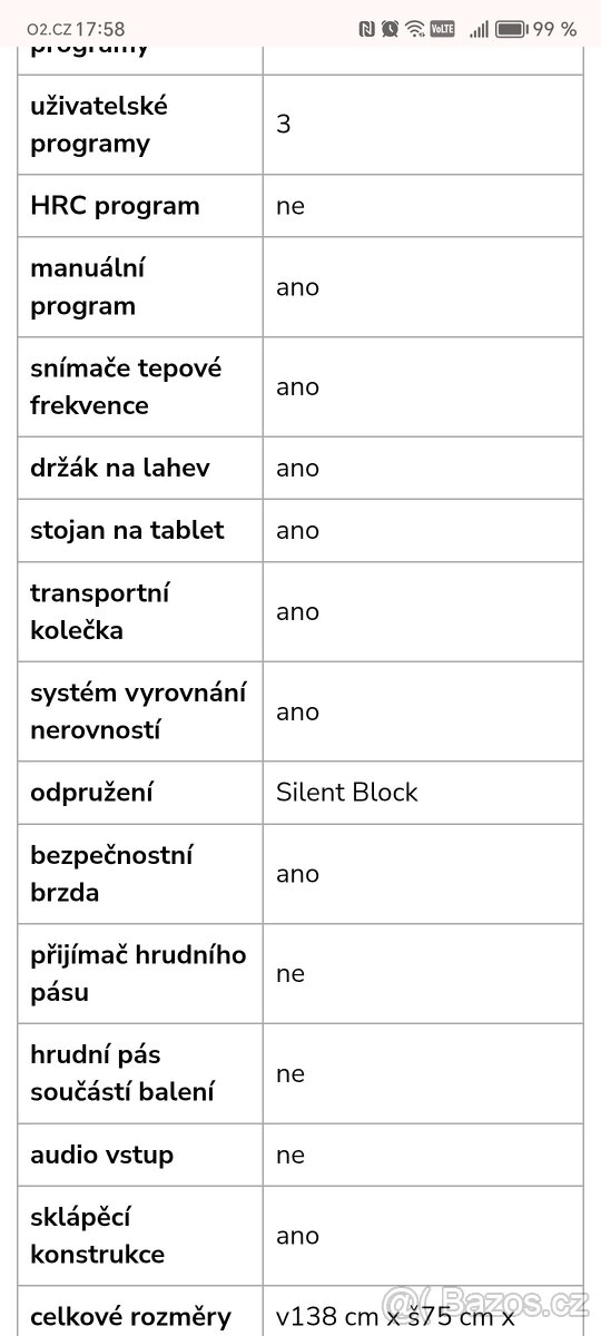 Robustní běžecký pás AKAMAR InSPORTline - 8