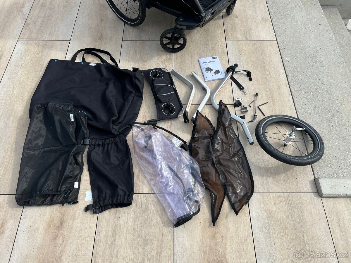 Sportovní vozík Thule Chariot Sport 2 double - 8