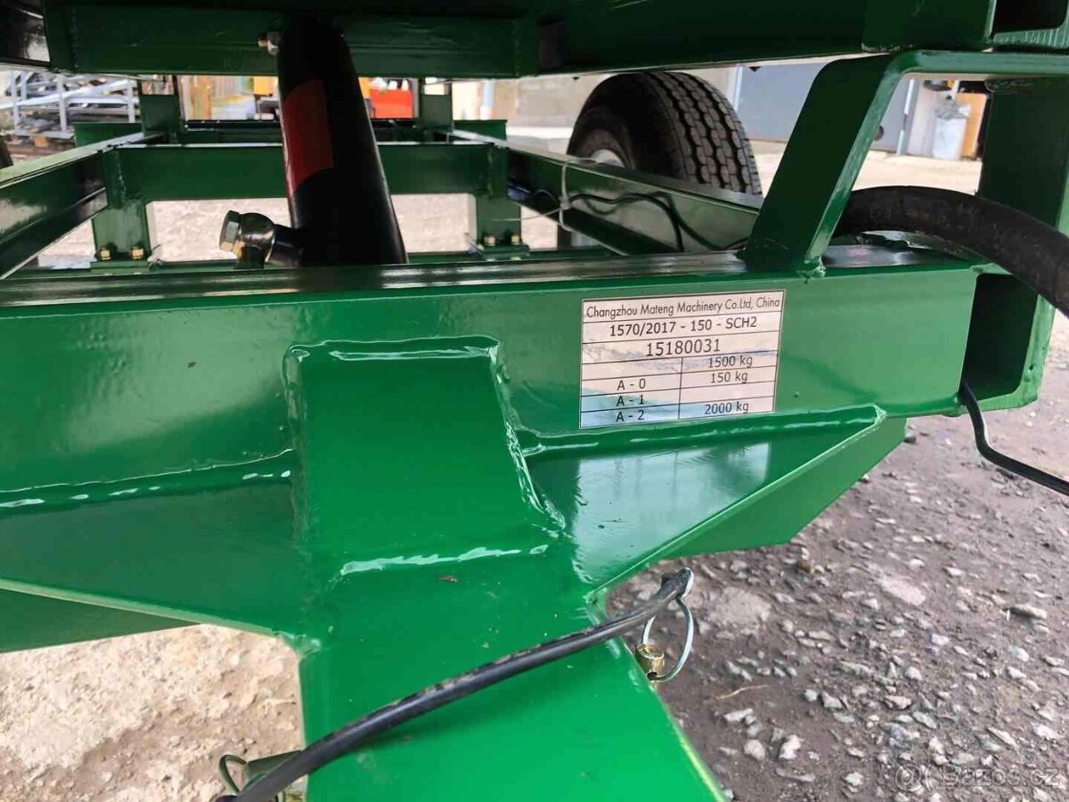 Traktorový návěs TR 1500 - SPZ vlek - 8