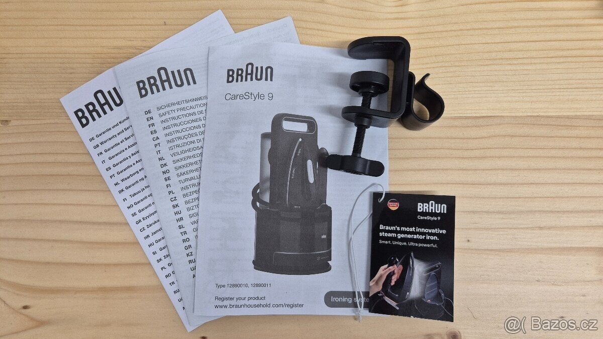 Žehlicí systém - Parní generátor Braun CareStyle 9 IS9090.BK - 8