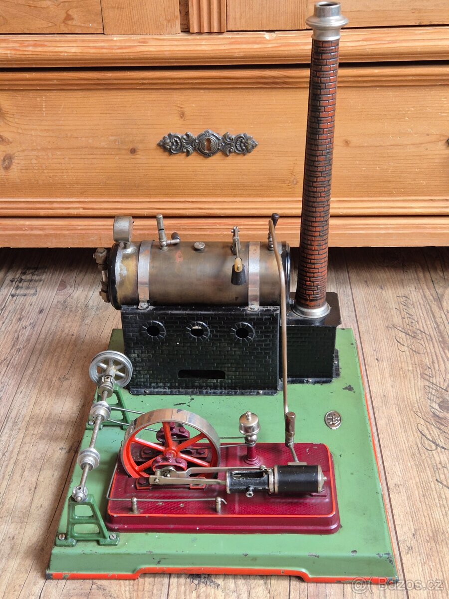 Starožitný parní stroj Josef Falk - Bing Werke, JF BW, 1932 - 8