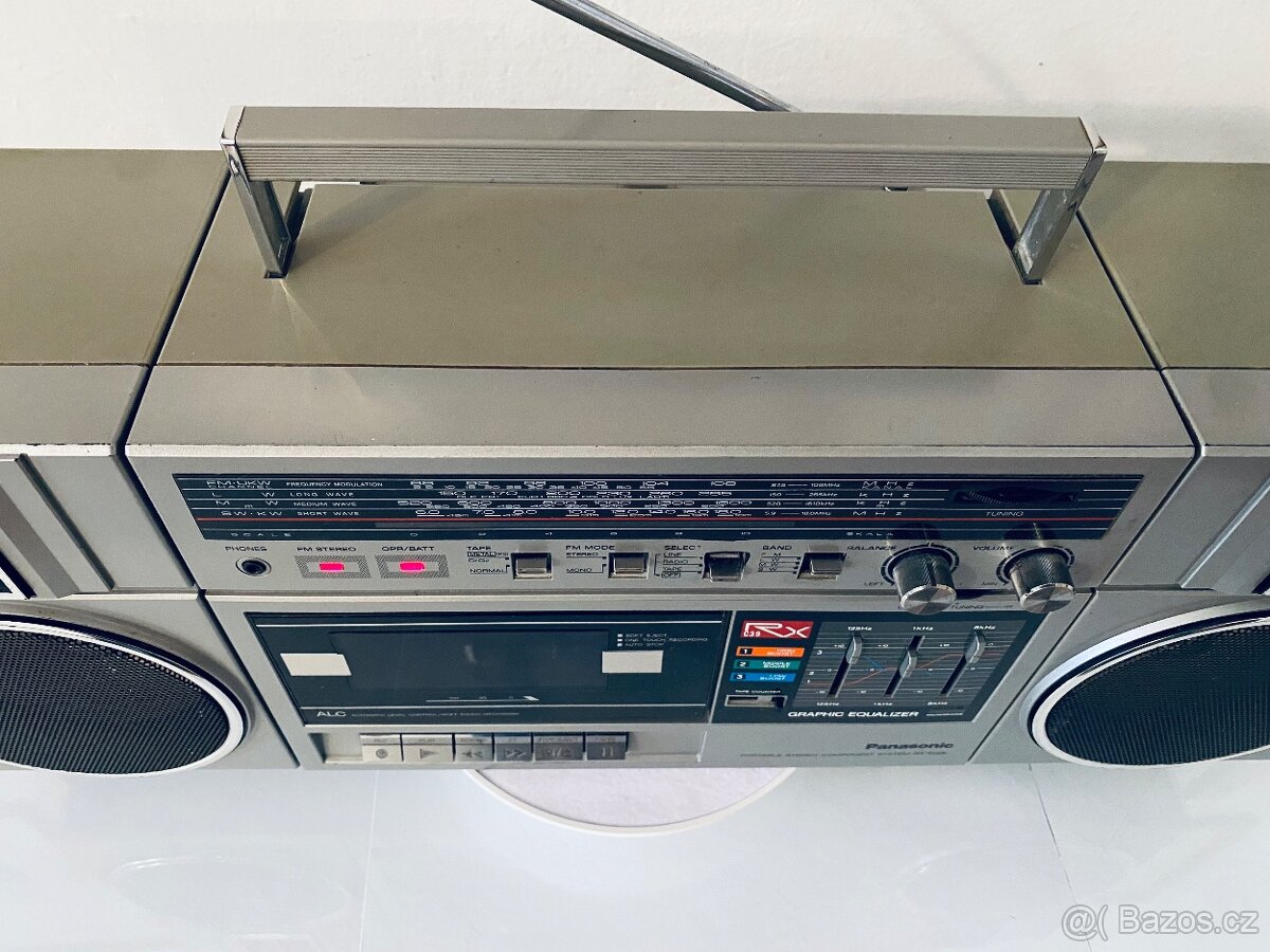 Radiomagnetofon Panasonic RX-C39, 80.léta - 8
