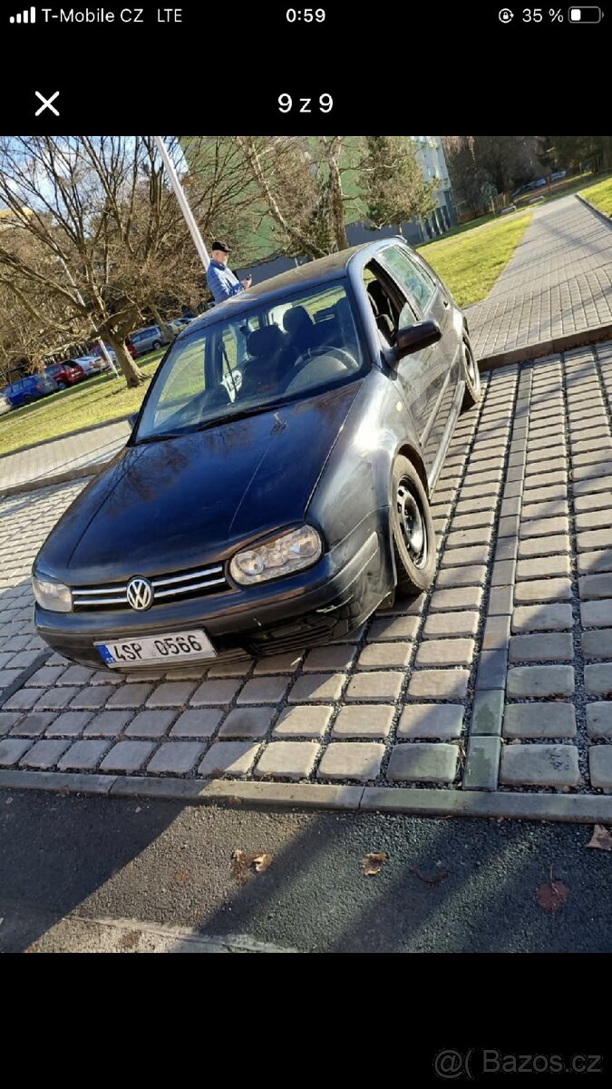 Volkswagen Golf IV 1.6i 74kw buď na nd nebo opravu - 8