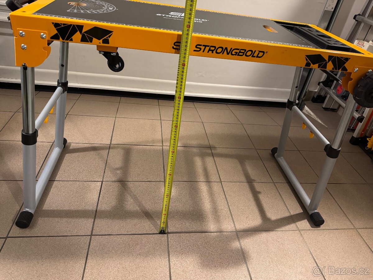 STRONGBOLD StrongBench B910 – multifunkční skládací stůl TOP - 8