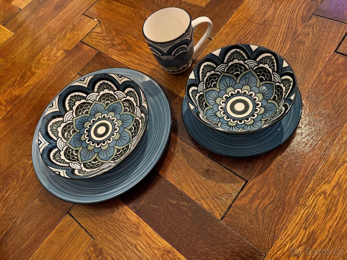 Jídelní sada nádobí Orient 30 ks nová nepoužitá - 8