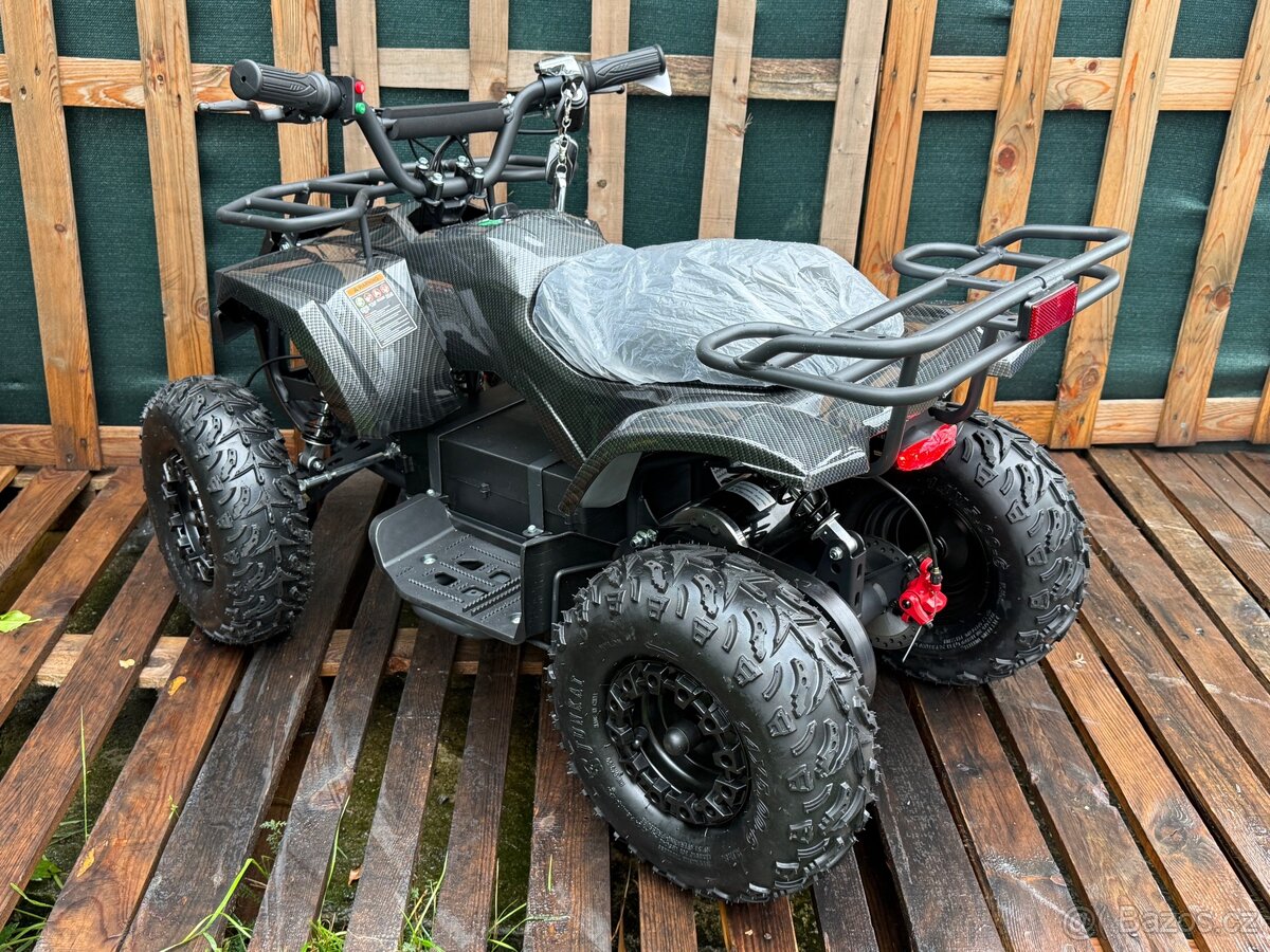 Elektro Čtyřkolka 1200W 48v Carbon AE010 - 8