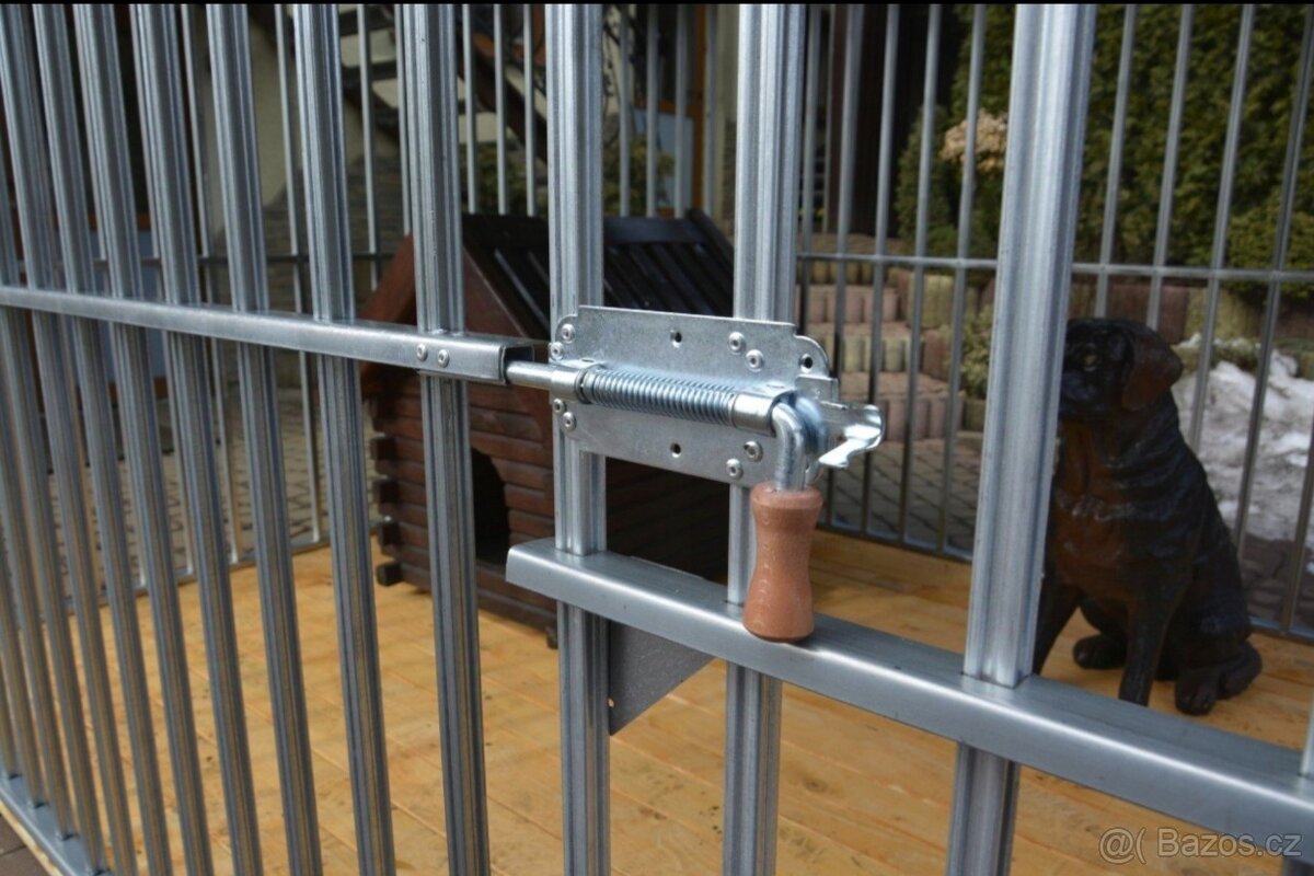 Kotec AZOR 3x2 m z žárově zinkovaných uzavřených nesvařovaný - 8