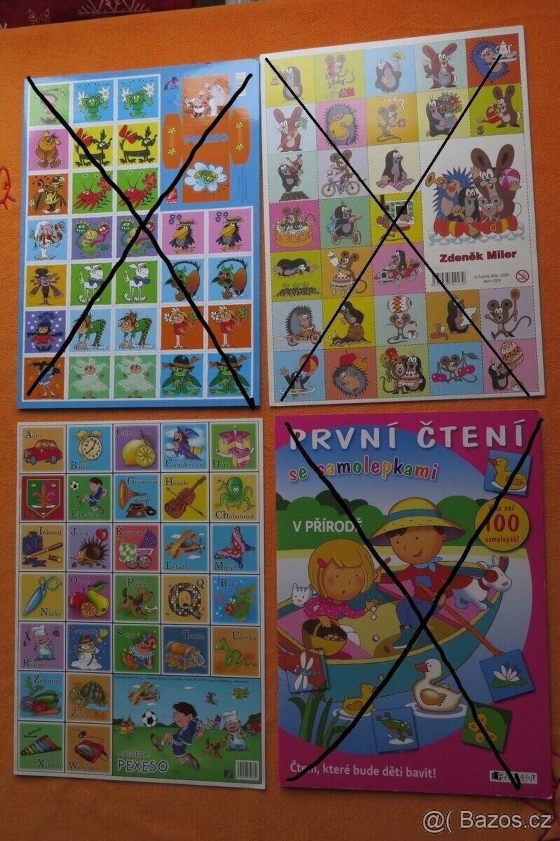 Pexesa, kvarteta, omalovánka, puzzle - 8