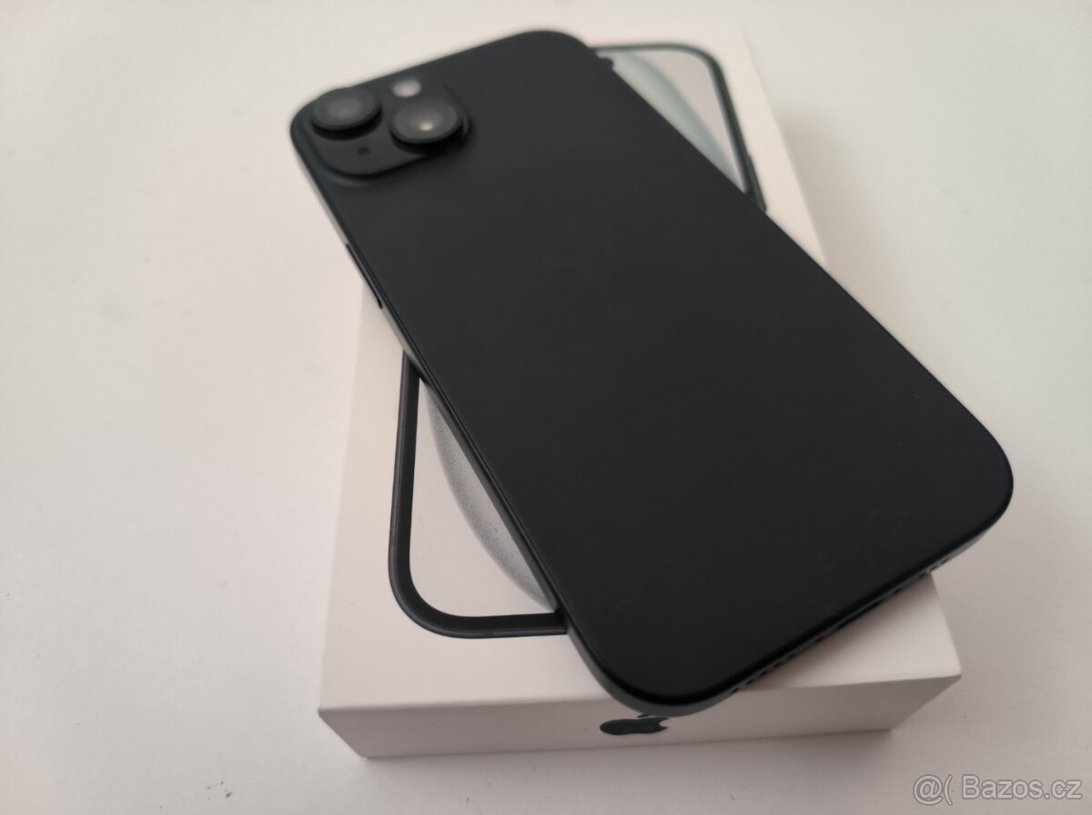 apple iphone 15 128gb Midnight 100% Batéria - 8