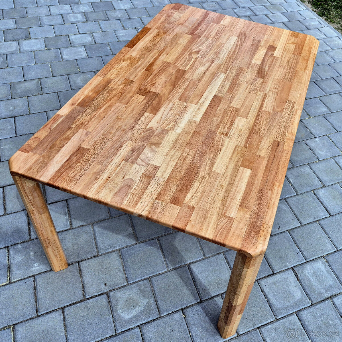 Dubový jídelní stůl 140x80 cm - 8