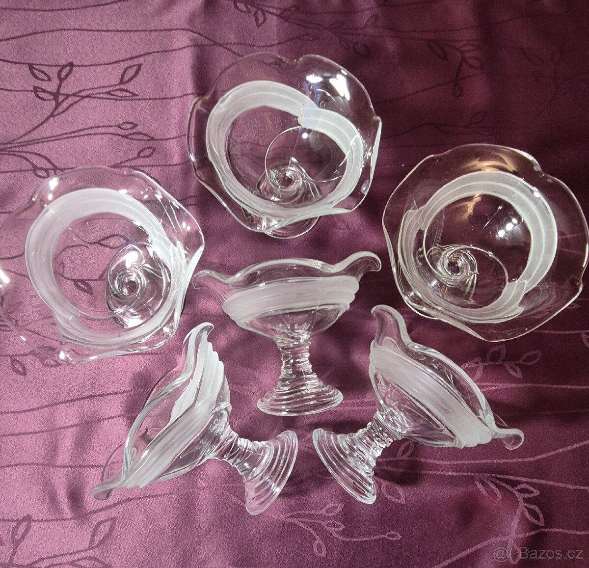 Skleněná miska na servírování - 8