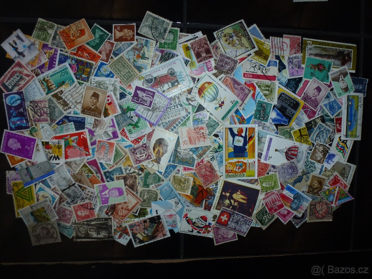 Poštovní známky z celého světa přes 5000 ks - 8