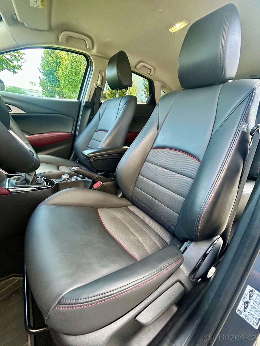 MAZDA CX-3 2.0i 110KW 4x4 KUŽE-LED-KAMERA-NAVI-HEADUP-VYHŘEV - 8