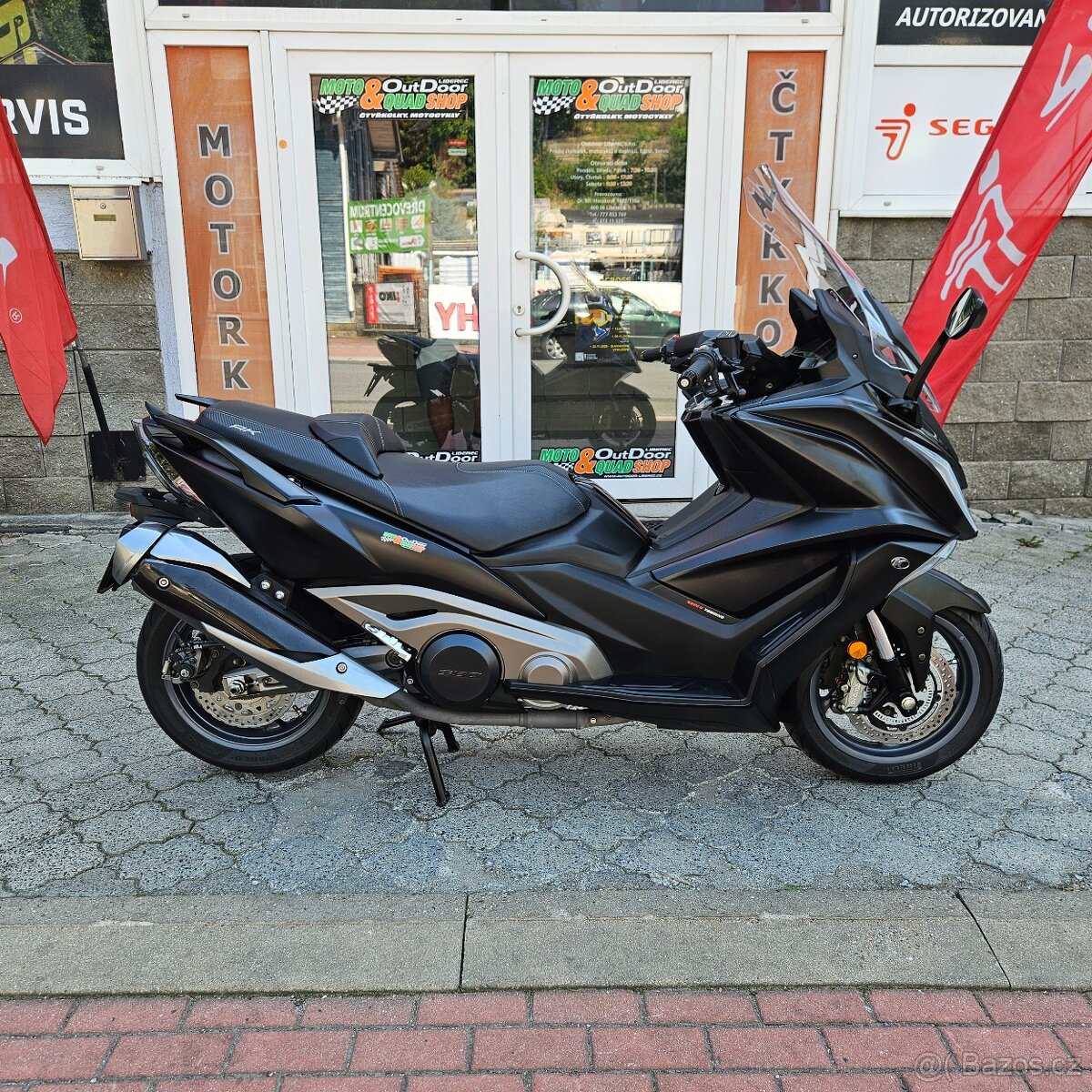 Kymco AK 550i ABS,ČR, Vyšší plexi, Výhřev rukojetí - 8