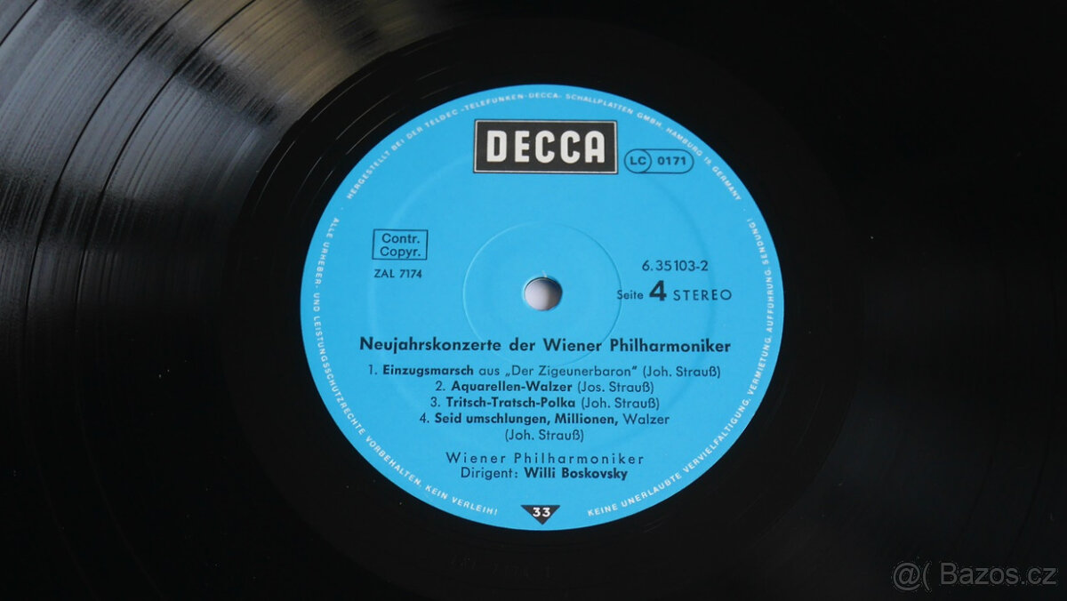 Wiener Philharmoniker, Willi Boskovsky – Neujahrskonzerte - 8