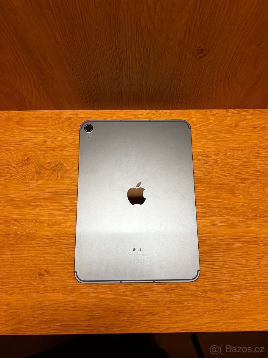 iPad 10.9" 64GB WiFi Cellular Modrý 2022 a pouzdro - 8