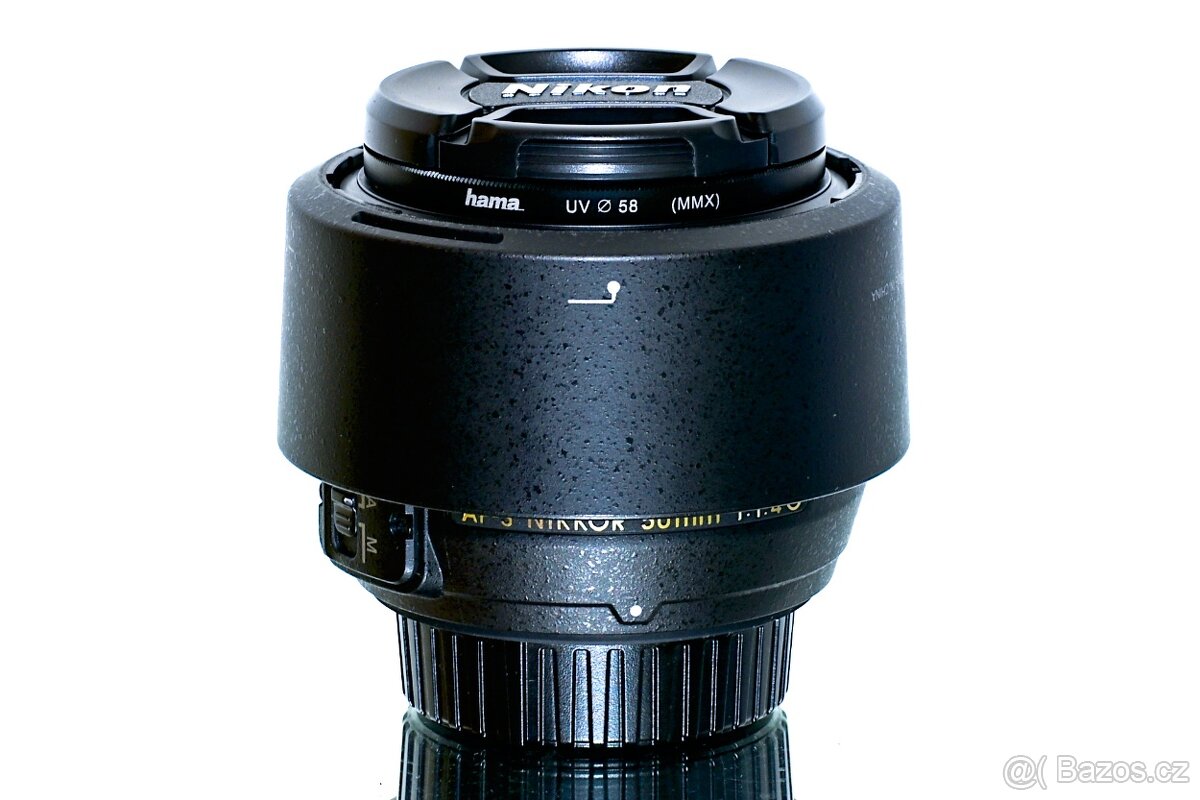 Nikon AF-S Nikkor 1,4/50mm G 9-lamelový + UV NEPOUŽÍVANÝ - 8