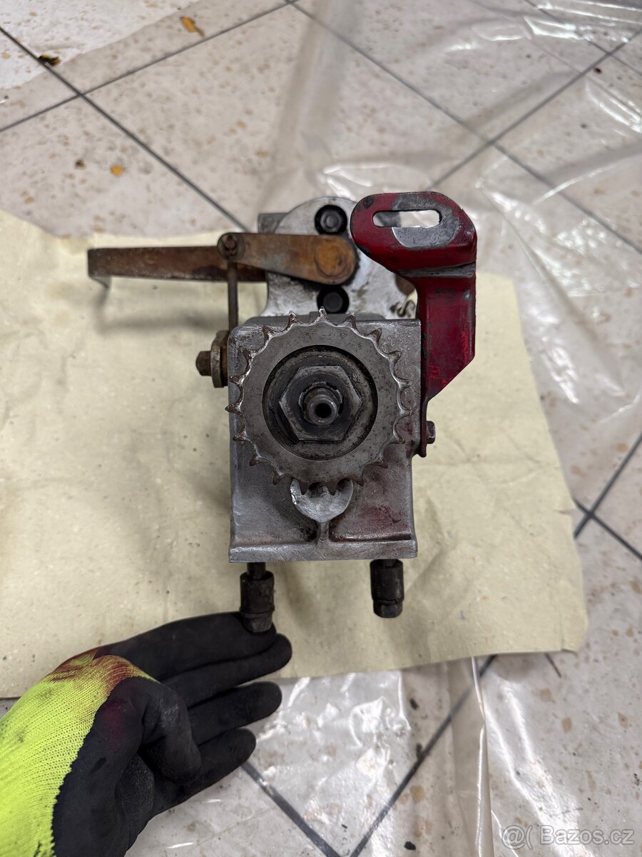 Jawa Speciál/Standart - převodovka s nožním řazením FJ - 8