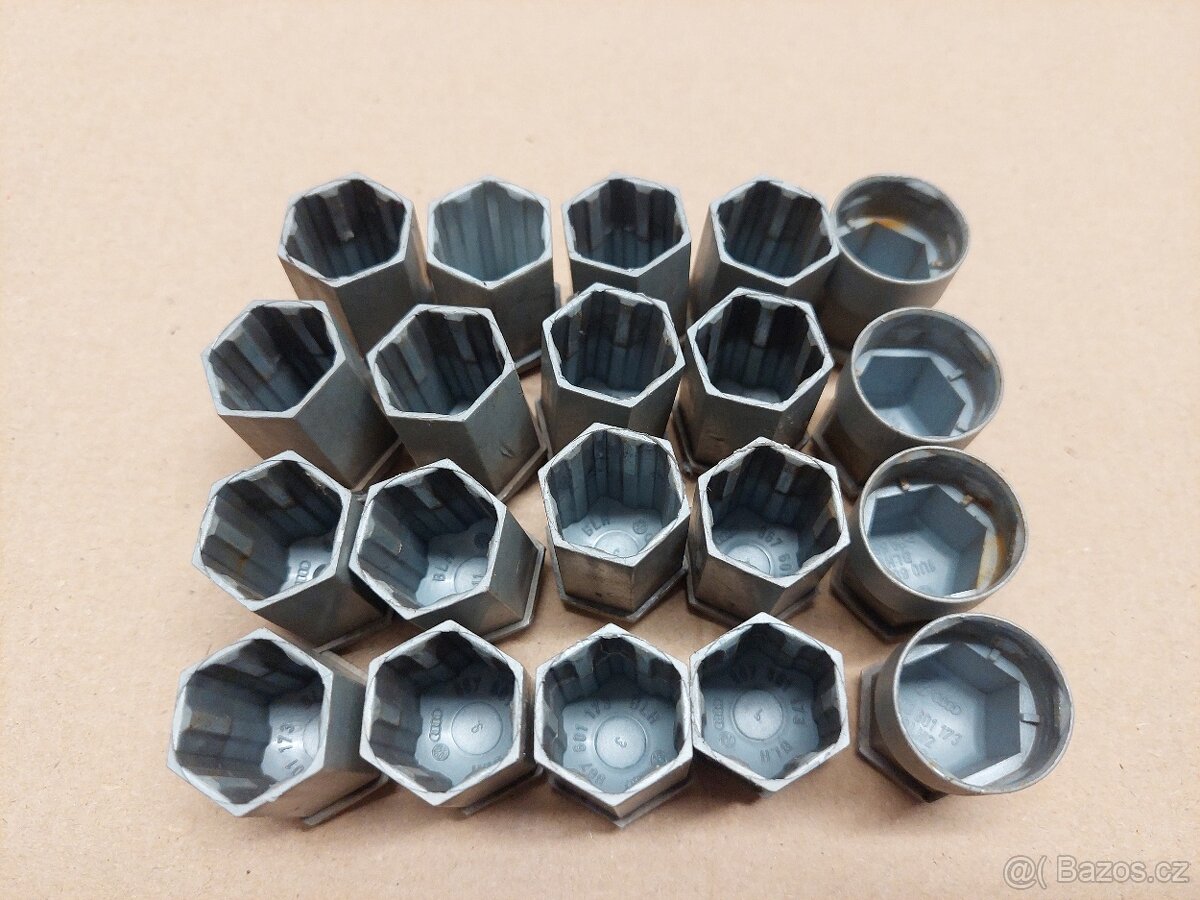 Originální krytky šroubů kol, originál Škoda - 8