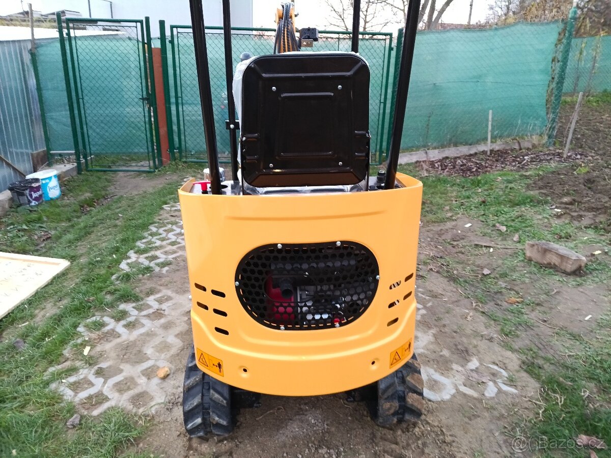 Minibagr, rypadlo 1.2T - 8