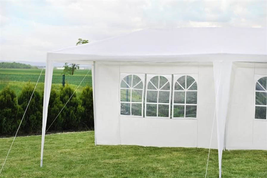 Zahradní altán 6mx3mx2,45m/6 stěn s okny - nový ,nepoužitý - 8