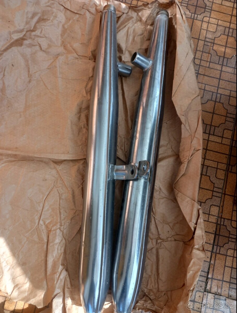 Originální nové výfuky kolena původní výroba CCCP Uloženka - 8