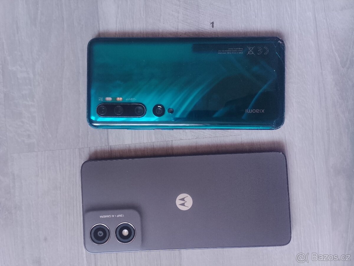 Moto E14 a Xiaomi Mi Note 10 na ND - 8