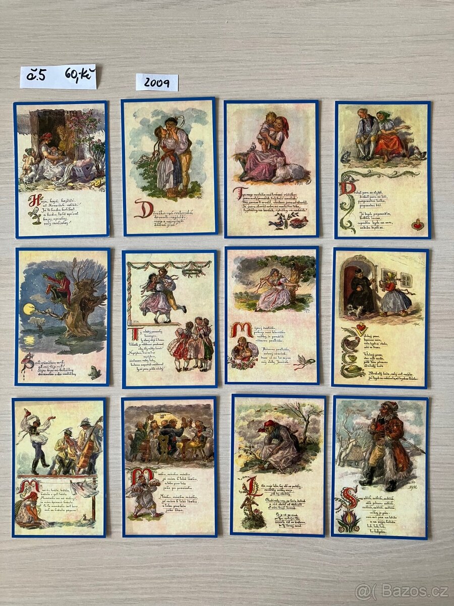 Kalendáříky 1.sada - 8