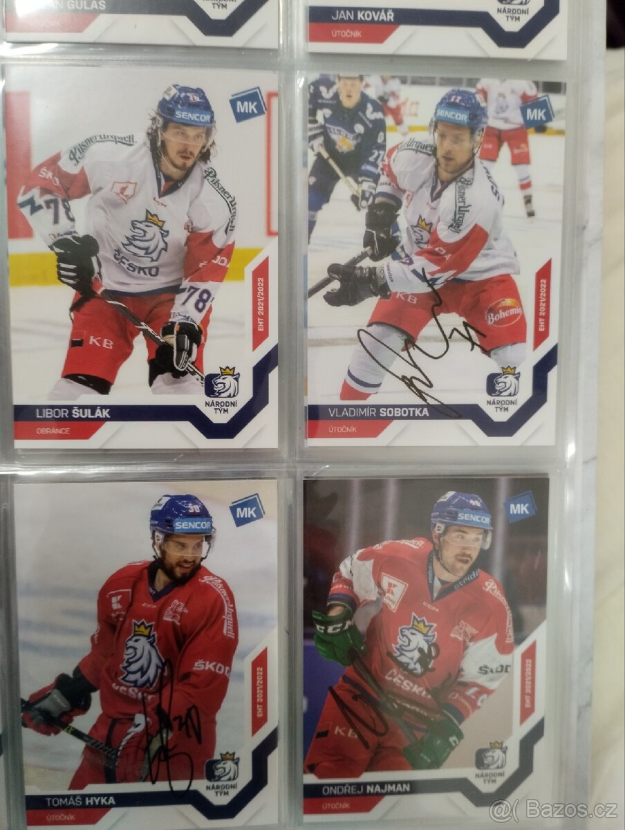2x album ČR reprezentace podpisy, limity - 8