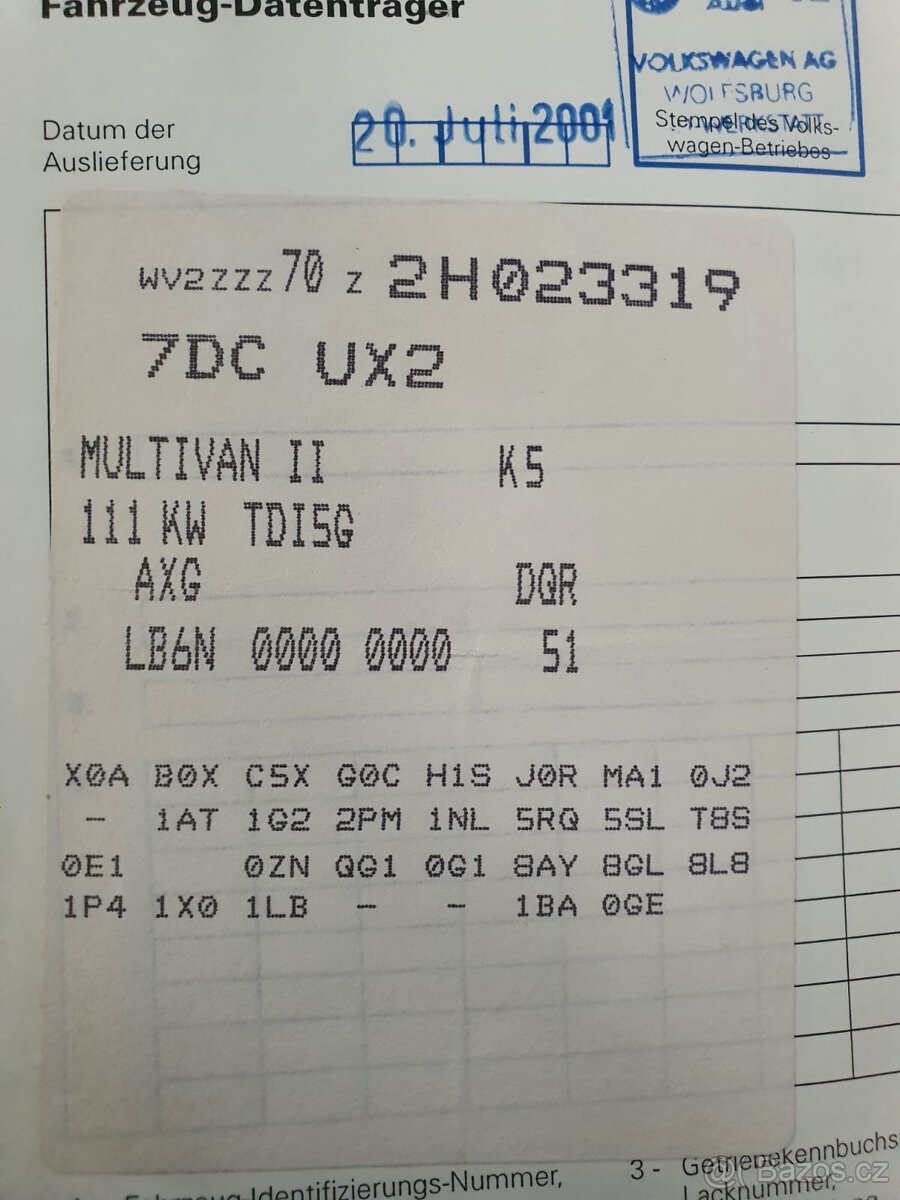 Multivan T4- 111kw - 8