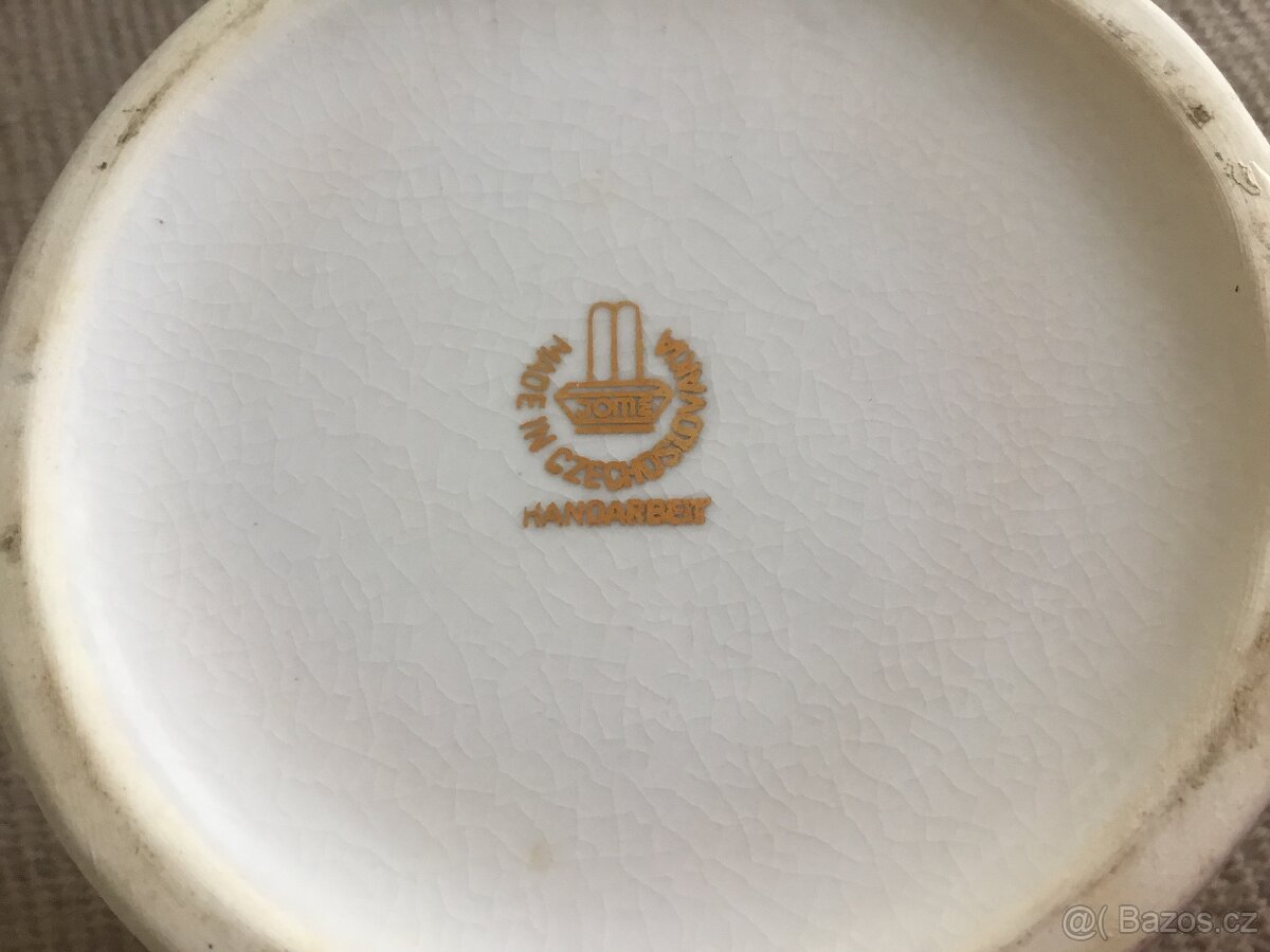 pullitr 1973, podtacek na odlivky, dzbanek RFH s textem - 8