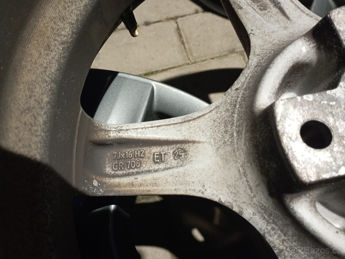 Alu kola 4x108R16 7J16 ET25 Alutec Germany - 8