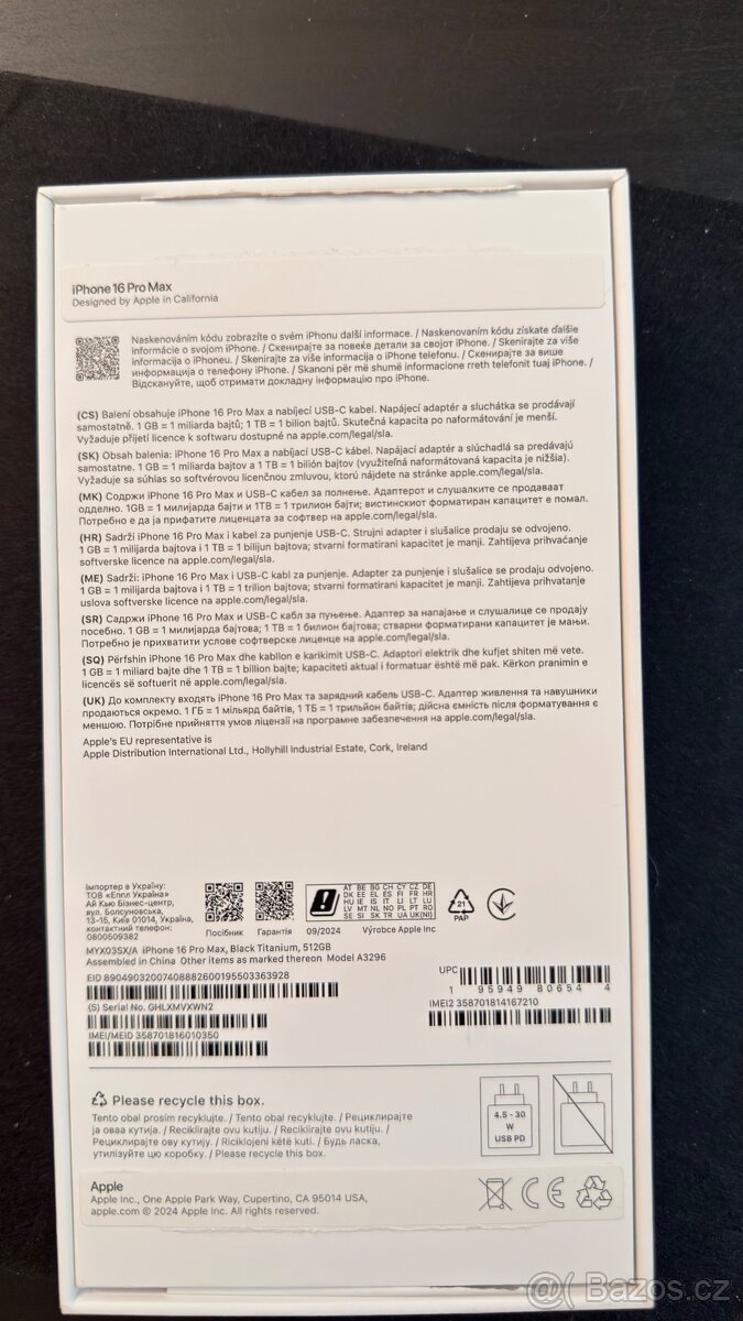 Iphone 16 Pro Max 512Gb - 8