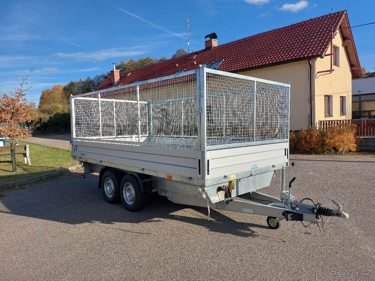 nákladní přívěs třístranný sklápěč - 8