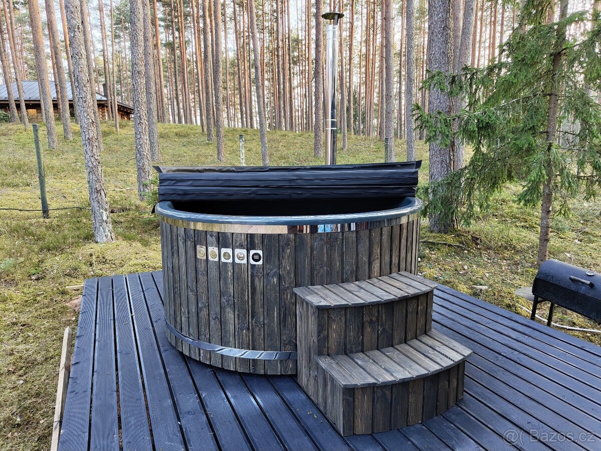 Koupací káď / Vířivka/ Premium koupací sud / Hot tub - 8