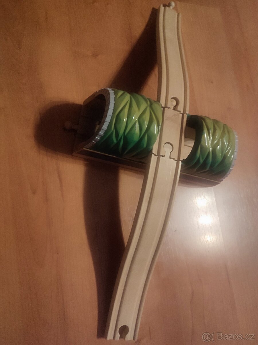 Dřevěné koleje, velká sada - 8