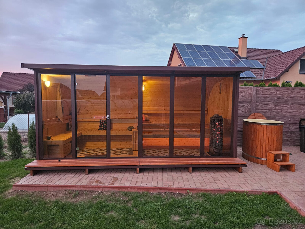 Panoramatická sauna Horizont M6 - 8