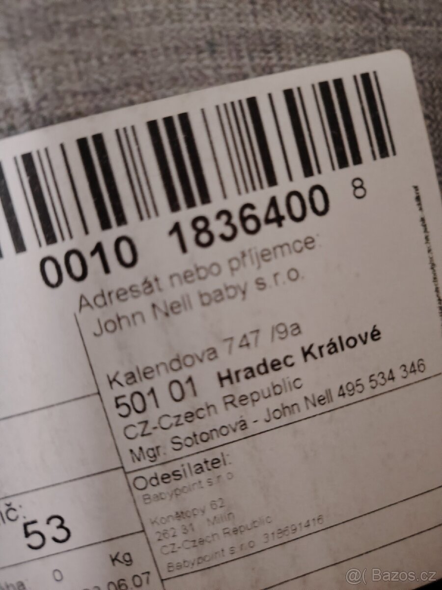 Černá autosedačka vajíčko Joie i-gemm3 top stav - 8