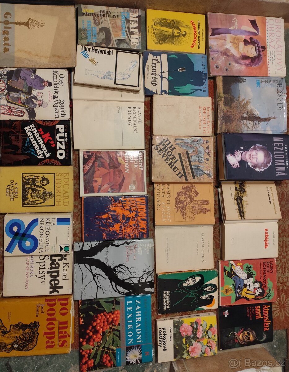 Knihy různých druhů a žánrů - 8