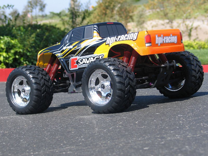 HPI E-savage RTR set - 8