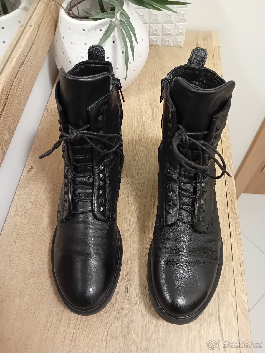 Mjus dámské kotníkové boty vel. 41 kožené - 8