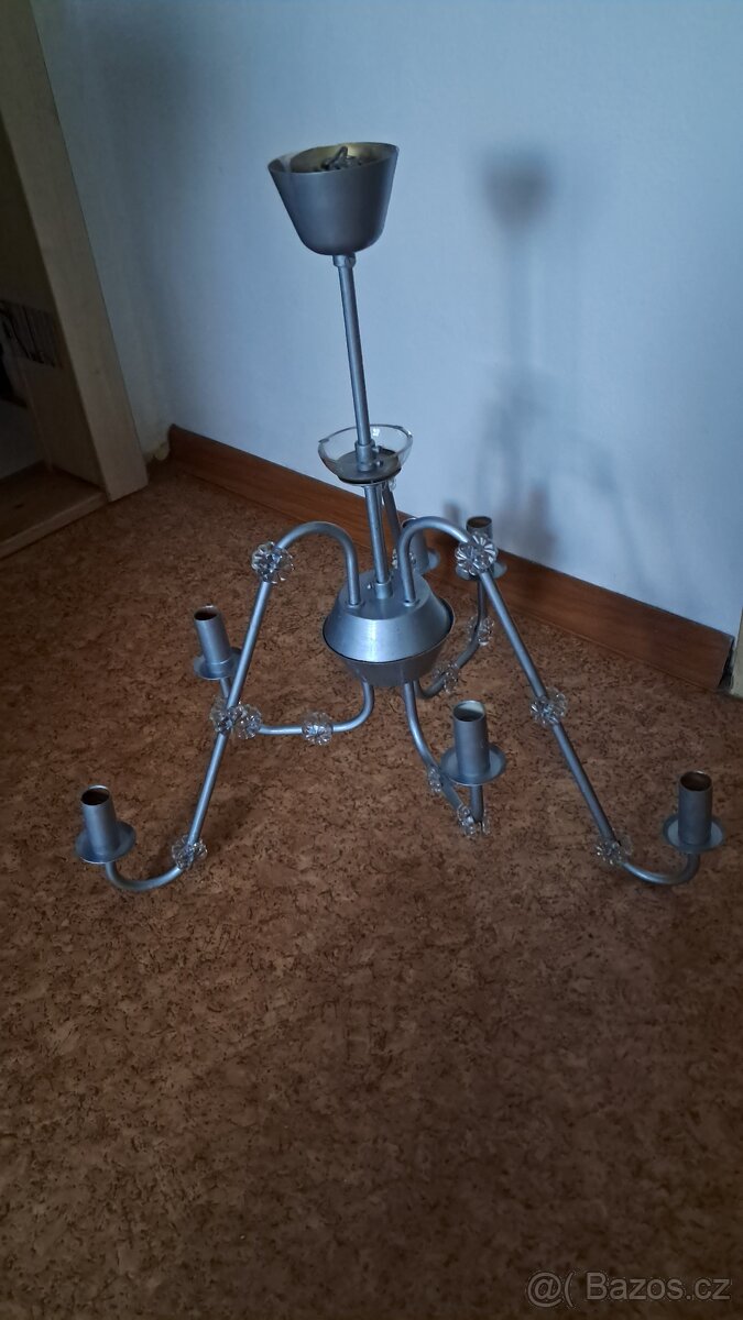 kristalovy retro lustr - 8