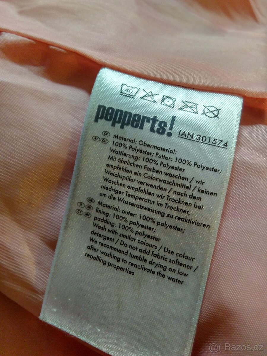 vel.152 Pepperts Lidl dětská prošívaná zimní bunda - 8