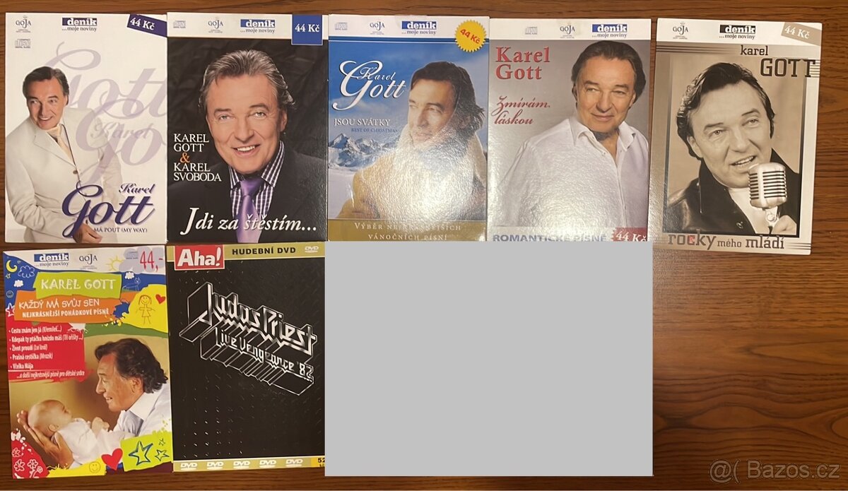 Hudební CD-z fotek kus za 15,-kč, ostatní za pevné ceny - 8