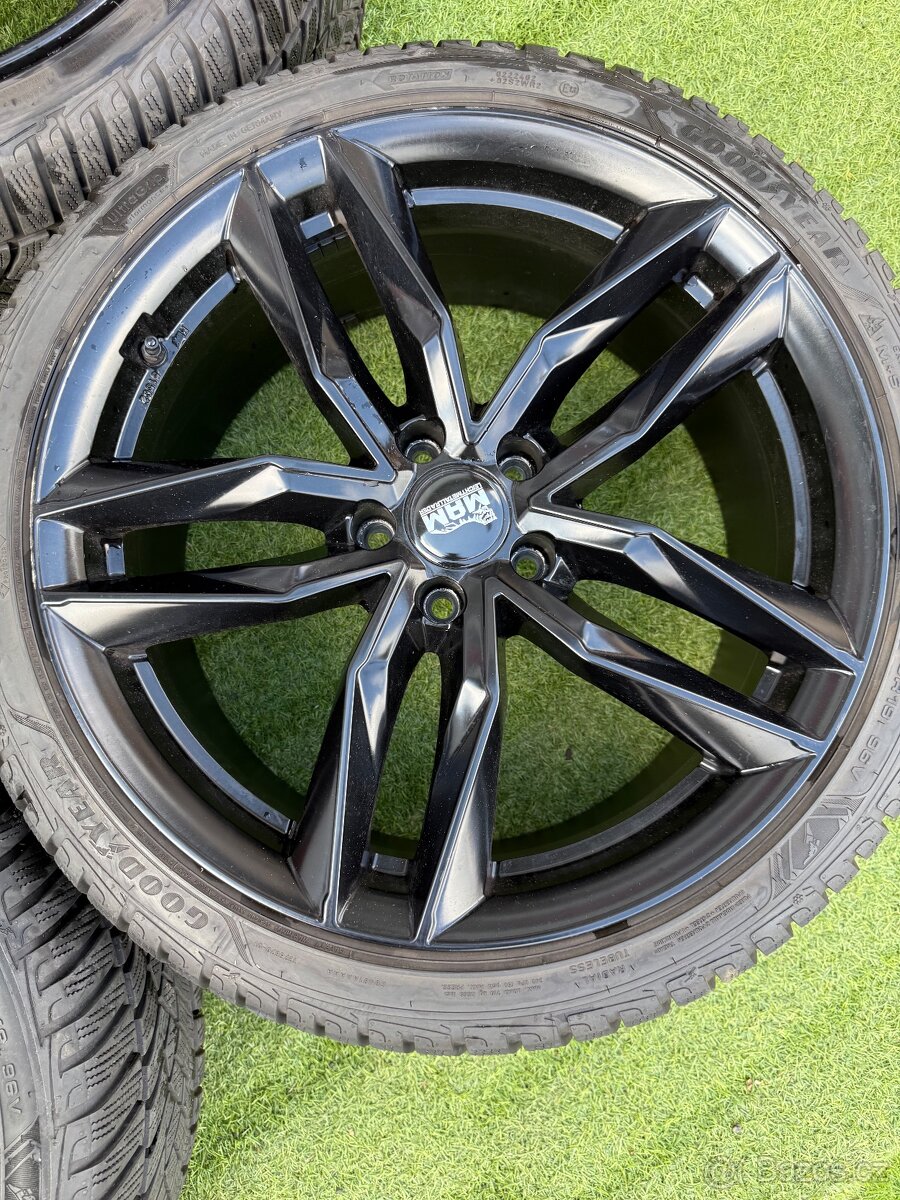 ALU KOLA MAM 5x112 - 255/35 R19 - TOP ZIMNÍ SADA - 8