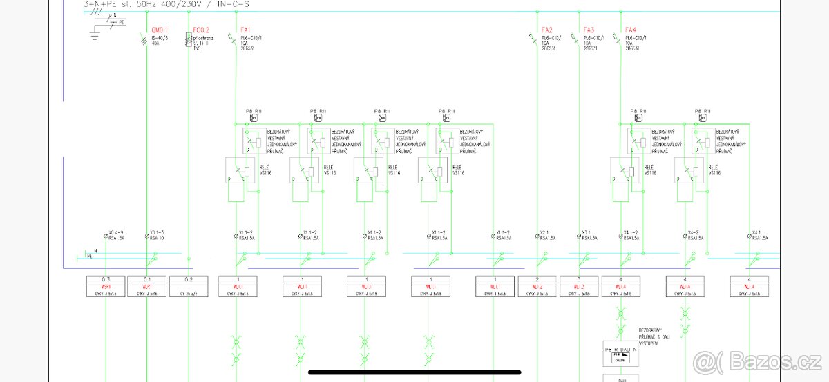 Elektro rozvaděč na RD s protipožární ochranou - 8