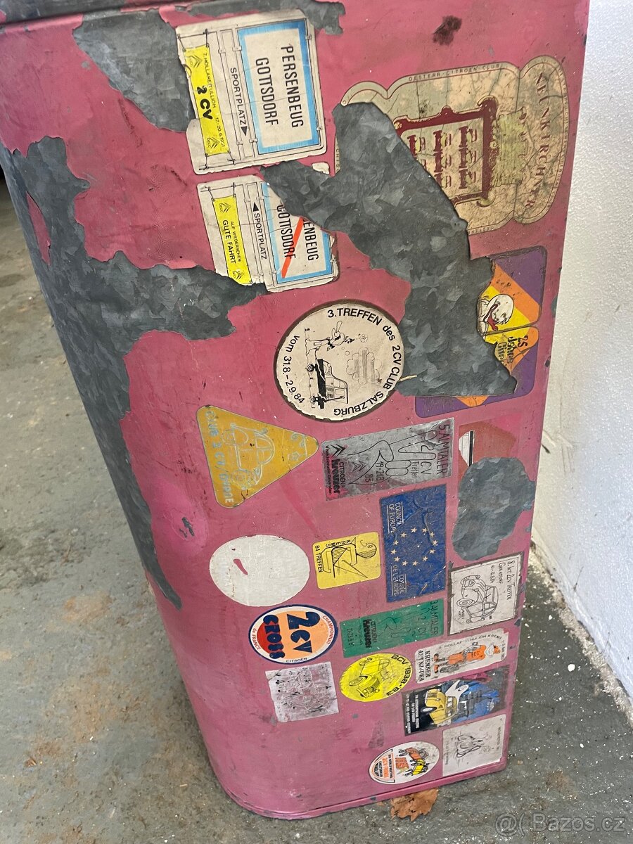 Přídavný kufr na Citroen 2CV - 8