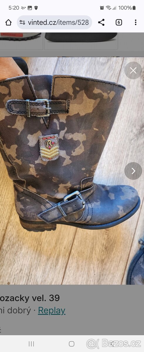 Replay kozacky vel. M 39 - 8